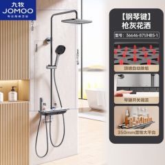 JOMOO九牧淋浴器36606(升级款) 手提式花洒 不锈钢原色 基础功能款